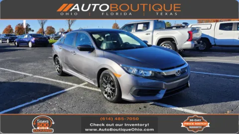 Black 2018 Honda Civic Sedan LX for sale in Columbus, OH