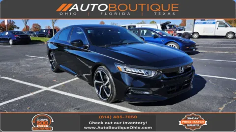 Black 2020 Honda Accord Sedan Sport for sale in Columbus, OH