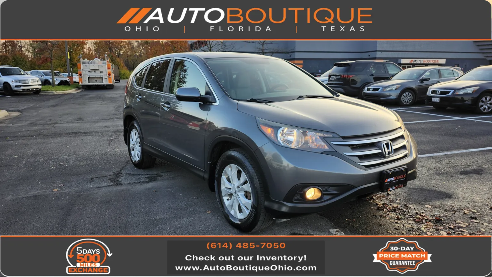 Red 2014 Honda CR-V EX for sale in Columbus, OH