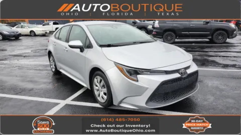 Silver 2021 Toyota Corolla LE for sale in Columbus, OH