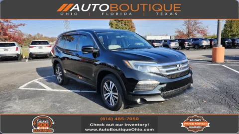 Black 2016 Honda Pilot EX-L for sale in Columbus, OH