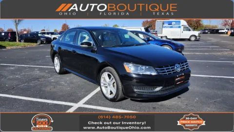 Black 2015 Volkswagen Passat 2.0L TDI SE w/Sunroof for sale in Columbus, OH