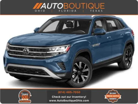 Black 2022 Volkswagen Atlas Cross Sport 3.6L V6 SE w/Technology for sale in Columbus, OH