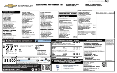 More photos of 2021 Chevrolet Equinox Premier at Auto Boutique Ohio, OH