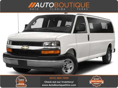 White 2022 Chevrolet Express Passenger LS for sale in Columbus, OH