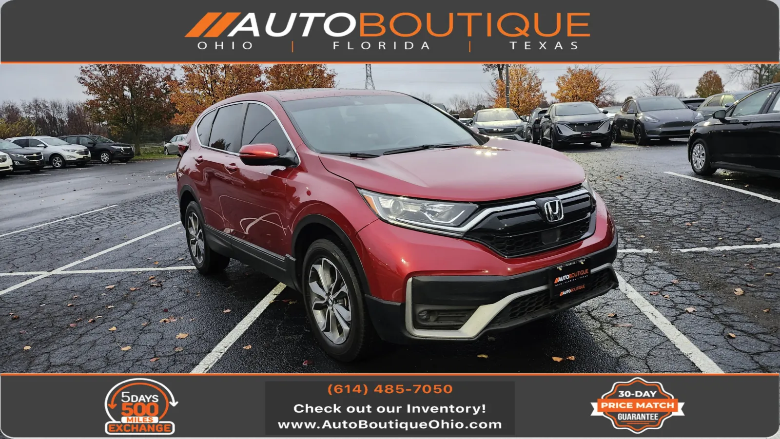 Red 2022 Honda CR-V EX-L for sale in Columbus, OH