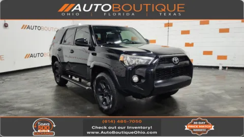 Black 2015 Toyota 4Runner SR5 for sale in Columbus, OH