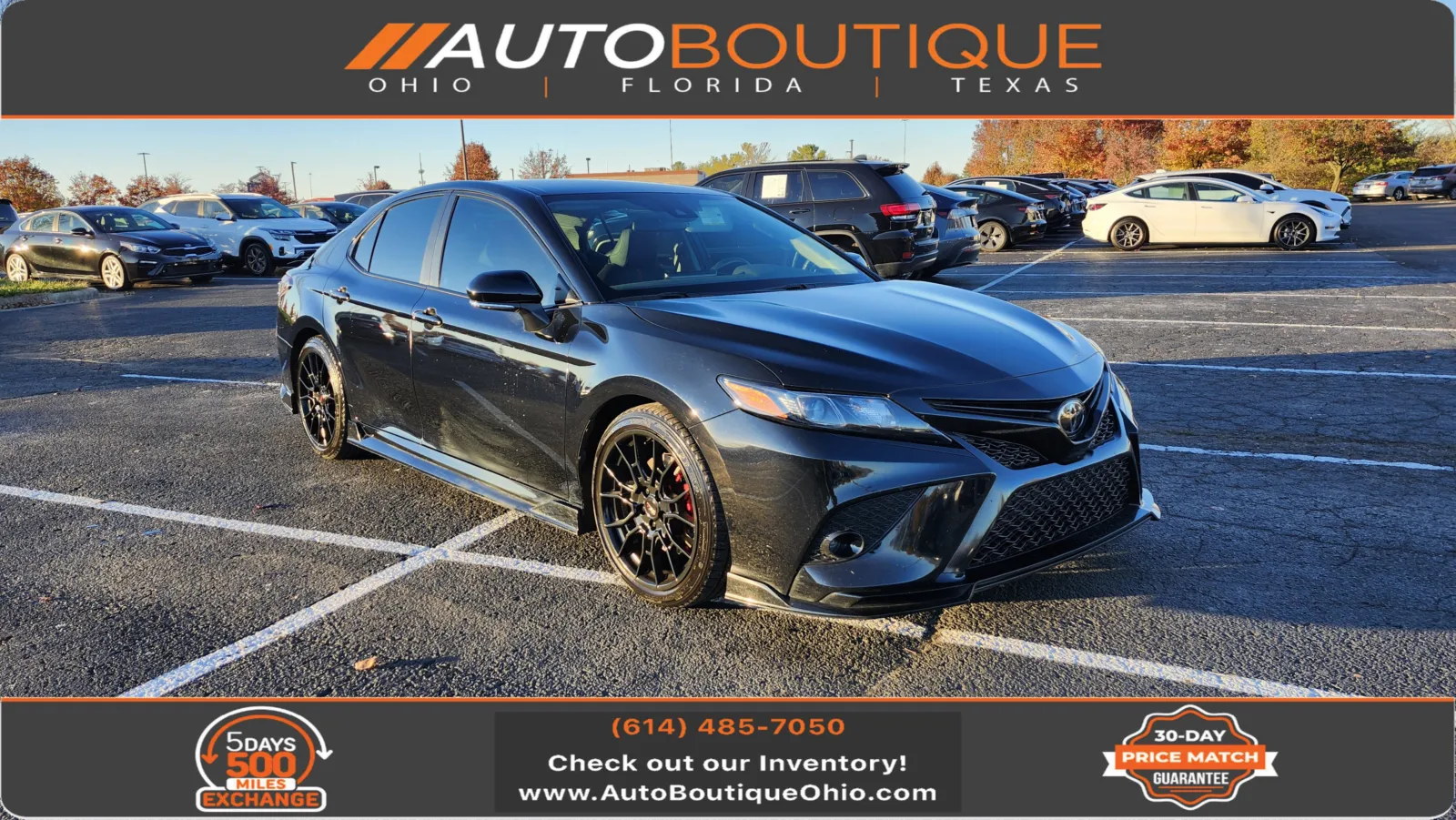 Black 2022 Toyota Camry TRD V6 for sale in Columbus, OH