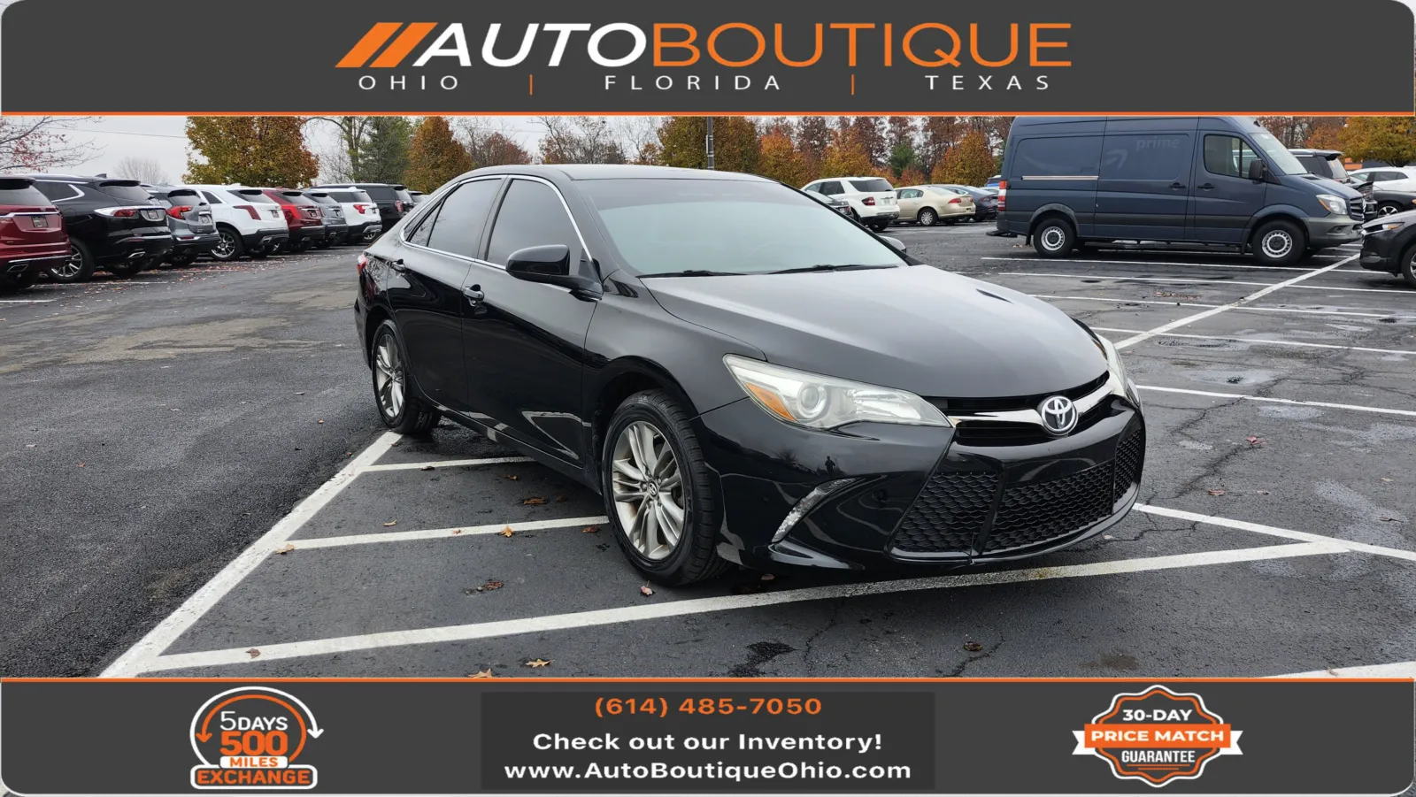 2016 Toyota Camry SE for sale in Columbus, OH