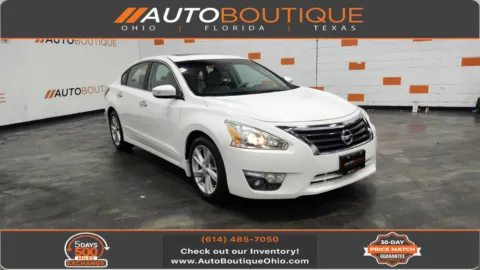 White 2015 Nissan Altima 2.5 SV for sale in Columbus, OH