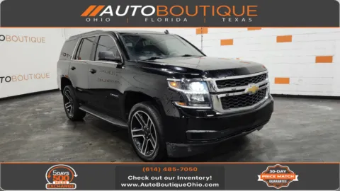 Black 2015 Chevrolet Tahoe LT for sale in Columbus, OH