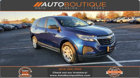 Blue 2022 Chevrolet Equinox LS for sale in Columbus, OH