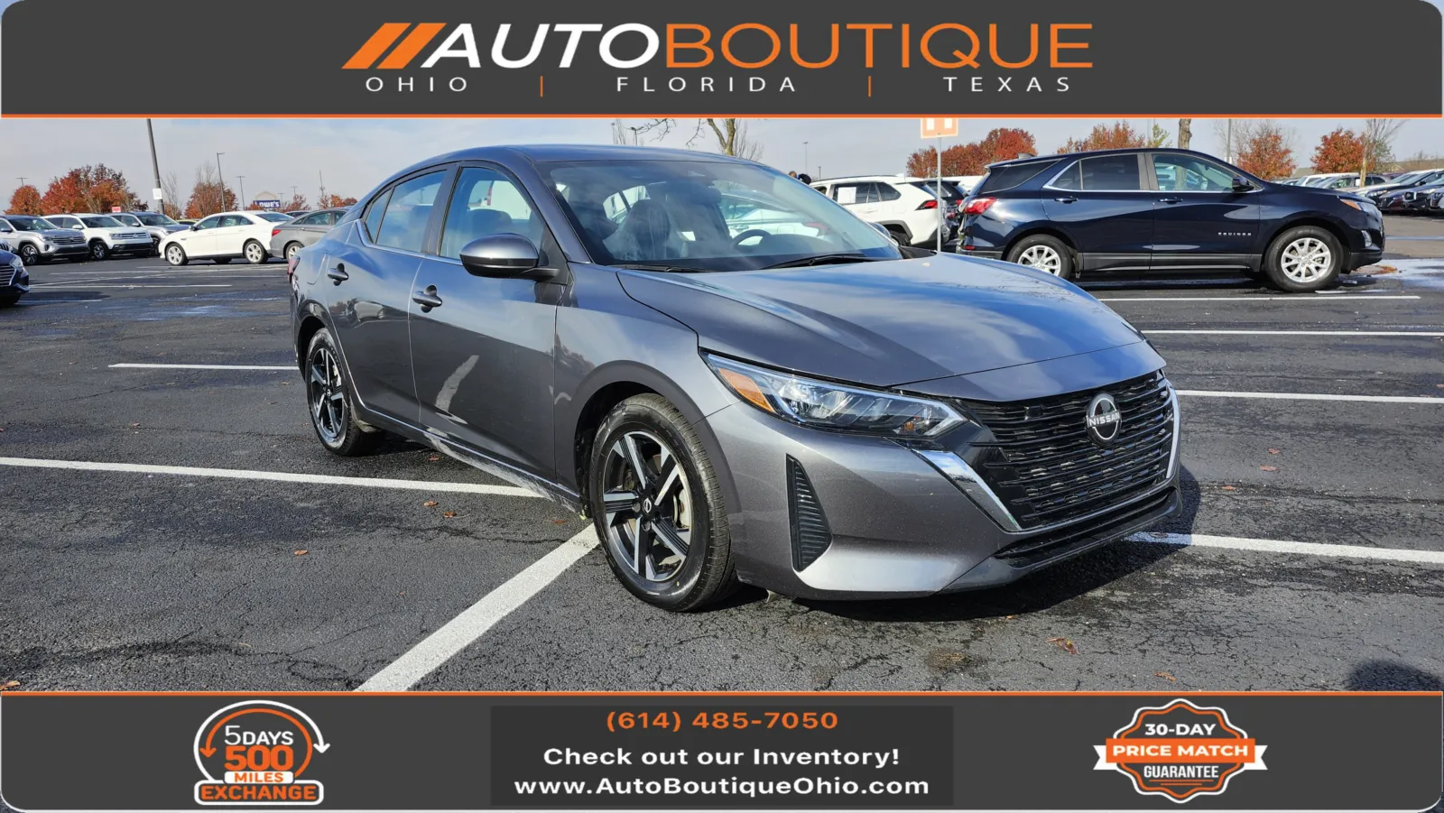 Gray 2024 Nissan Sentra SV for sale in Columbus, OH