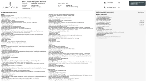 Photos of 2019 Lincoln Navigator Reserve for sale in Columbus, OH at Auto Boutique Ohio