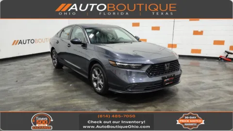 Black 2023 Honda Accord Sedan EX for sale in Columbus, OH