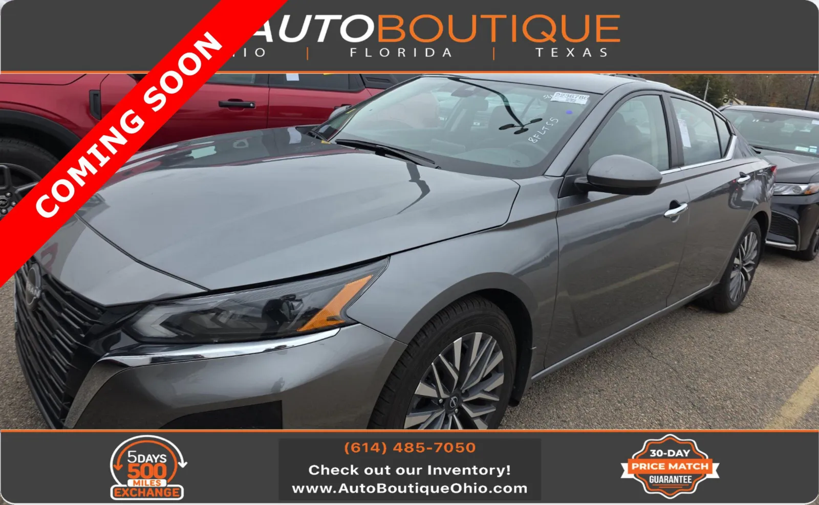 Gray 2023 Nissan Altima 2.5 SV for sale in Columbus, OH