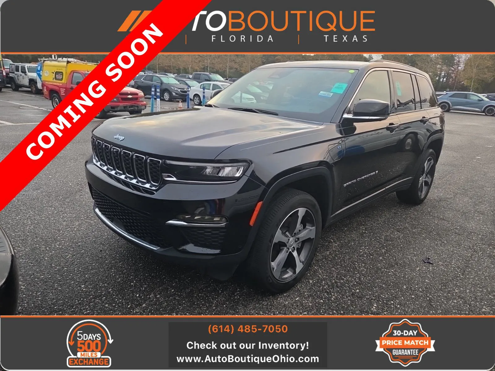 Black 2023 Jeep Grand Cherokee 4xe for sale in Columbus, OH