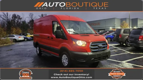 Red 2022 Ford E-Transit Cargo Van 350 for sale in Columbus, OH