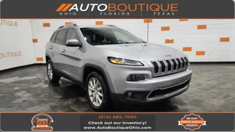 Silver 2017 Jeep Cherokee Limited for sale in Columbus, OH