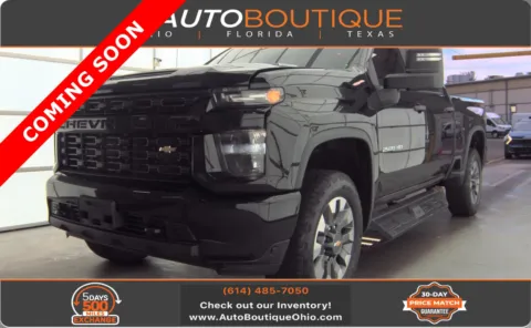 Black 2022 Chevrolet Silverado 2500HD Custom for sale in Columbus, OH
