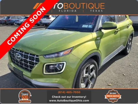 Green 2021 Hyundai Venue SEL for sale in Columbus, OH