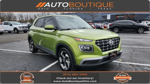 Green 2021 Hyundai Venue SEL for sale in Columbus, OH