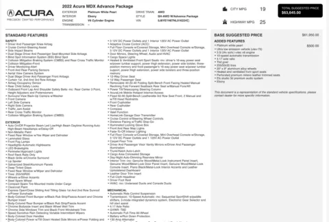 More photos of 2022 Acura MDX w/Advance Package at Auto Boutique Ohio, OH