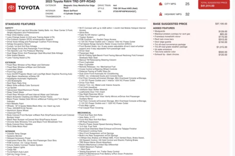 More photos of 2023 Toyota RAV4 TRD Off Road at Auto Boutique Ohio, OH