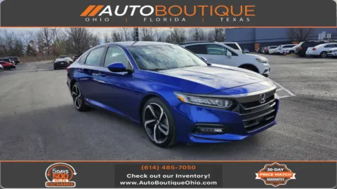 Blue 2018 Honda Accord Sedan Sport 1.5T for sale in Columbus, OH