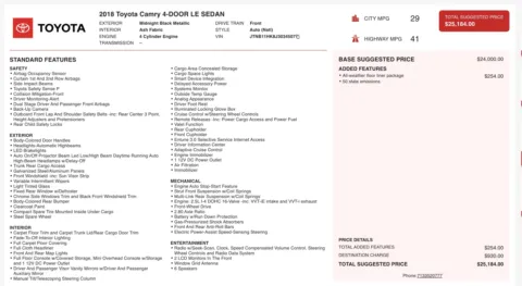 More photos of 2018 Toyota Camry LE at Auto Boutique Ohio, OH