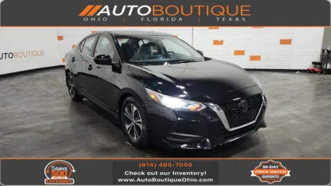Black 2021 Nissan Sentra SV for sale in Columbus, OH