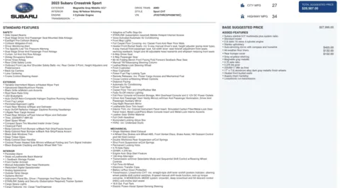 More photos of 2023 Subaru Crosstrek Sport at Auto Boutique Ohio, OH