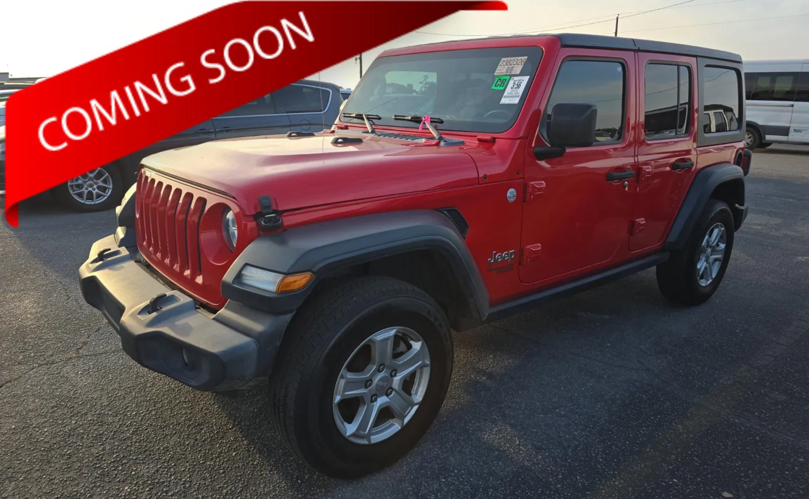 Red 2020 Jeep Wrangler Unlimited Sport S for sale in Columbus, OH