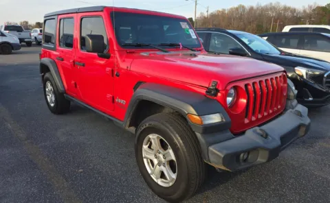 Another view of 2020 Jeep Wrangler Unlimited Sport S for sale in Columbus, OH at Auto Boutique Ohio