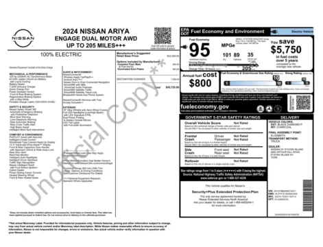 More photos of 2024 Nissan ARIYA ENGAGE at Auto Boutique Ohio, OH
