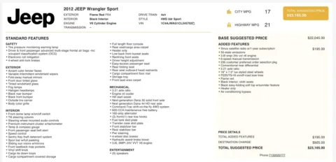 More photos of 2012 Jeep Wrangler Sport at Auto Boutique Ohio, OH