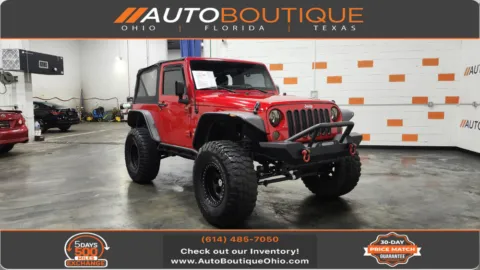 Red 2012 Jeep Wrangler Sport for sale in Columbus, OH