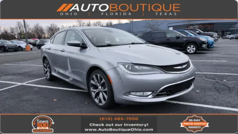 Silver 2015 Chrysler 200 C for sale in Columbus, OH