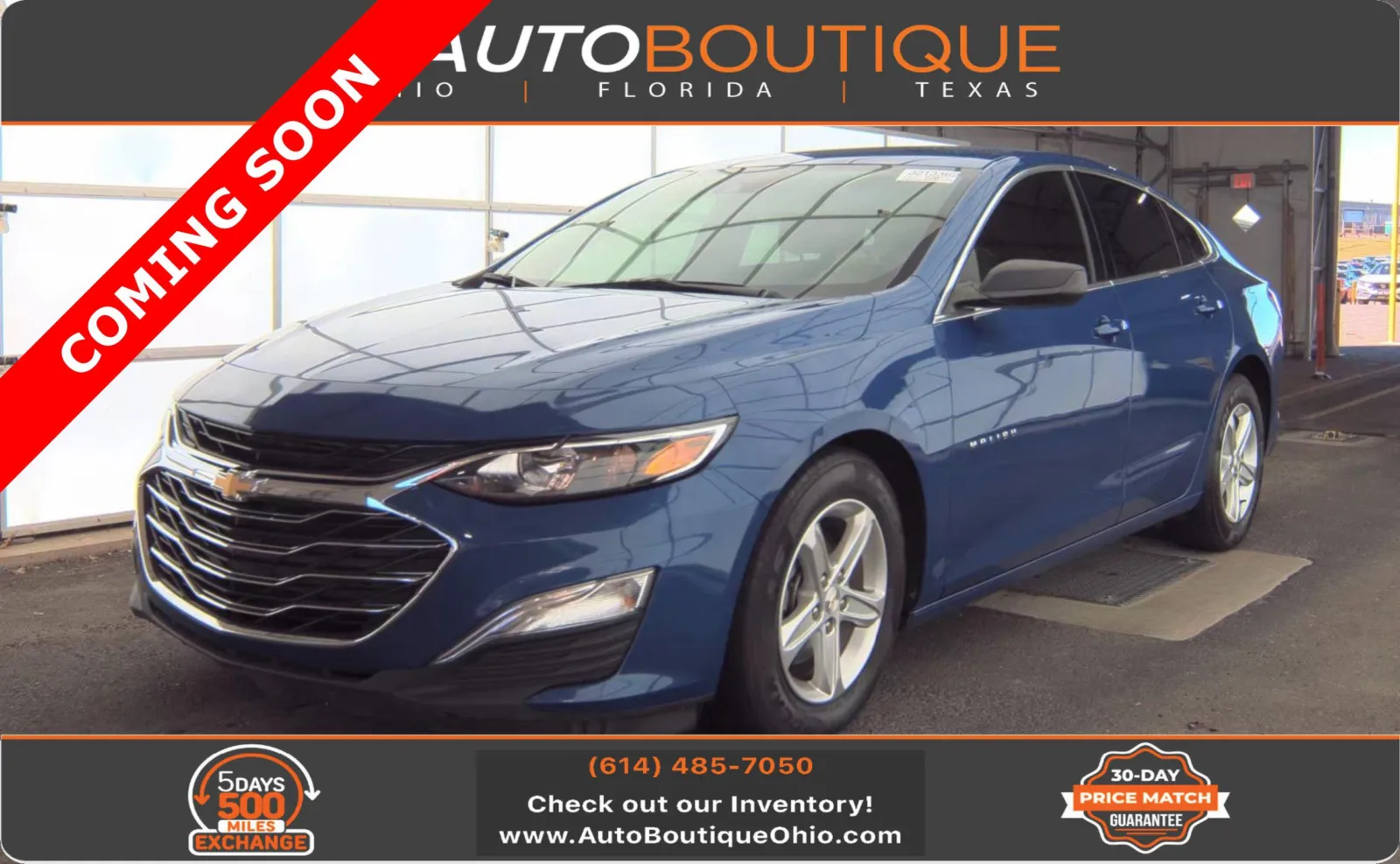 Blue 2023 Chevrolet Malibu LS for sale in Columbus, OH