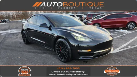 Black 2022 Tesla Model 3 Performance for sale in Columbus, OH