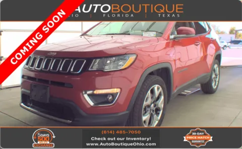 Red 2021 Jeep Compass Limited for sale in Columbus, OH