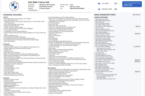 Photos of 2022 BMW 2 Series 228i for sale in Columbus, OH at Auto Boutique Ohio