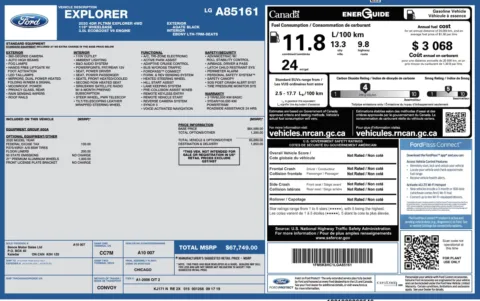 Photos of 2020 Ford Explorer Platinum for sale in Columbus, OH at Auto Boutique Ohio