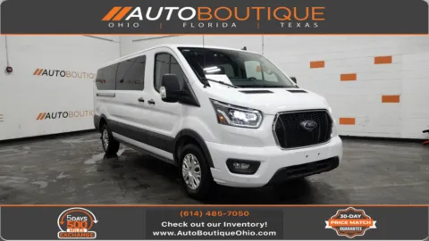 White 2023 Ford Transit Passenger Wagon XLT for sale in Columbus, OH