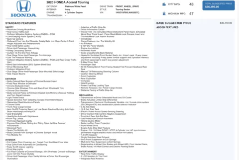 More photos of 2020 Honda Accord Hybrid Touring at Auto Boutique Ohio, OH