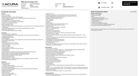 Photos of 2023 Acura Integra for sale in Columbus, OH at Auto Boutique Ohio