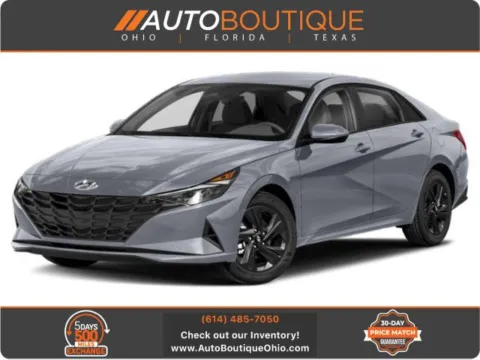 Gray 2021 Hyundai Elantra SEL for sale in Columbus, OH