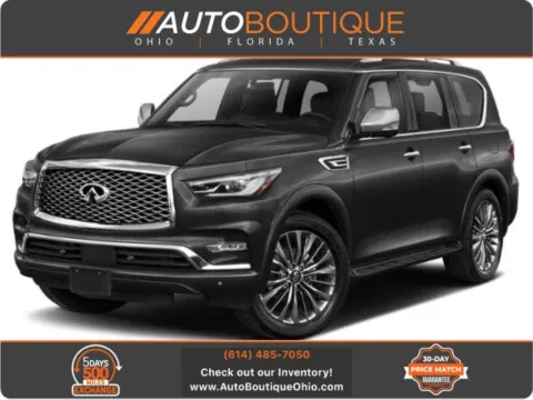 White 2023 INFINITI QX80 SENSORY for sale in Columbus, OH