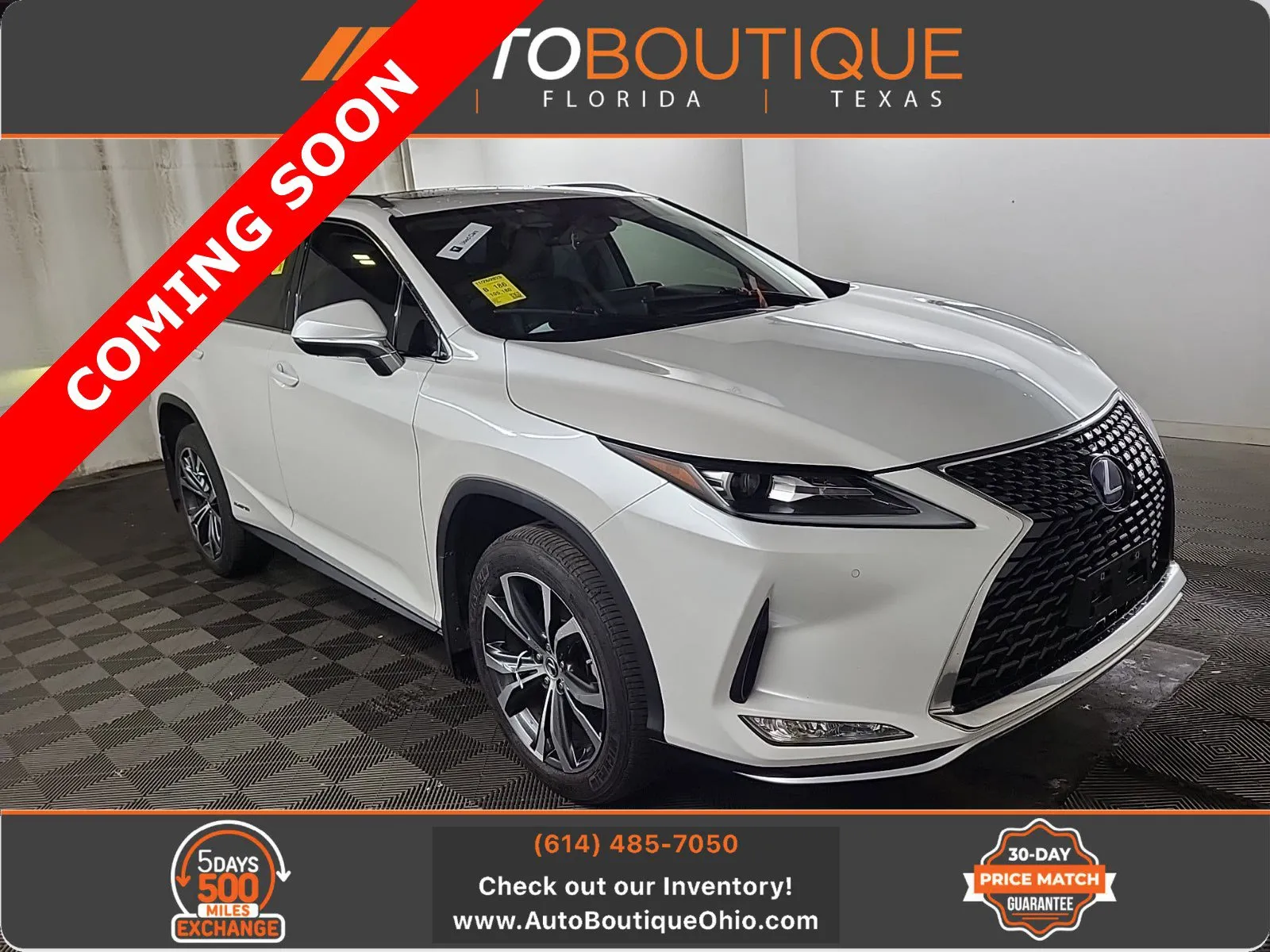 White 2022 Lexus RX 450hL for sale in Columbus, OH