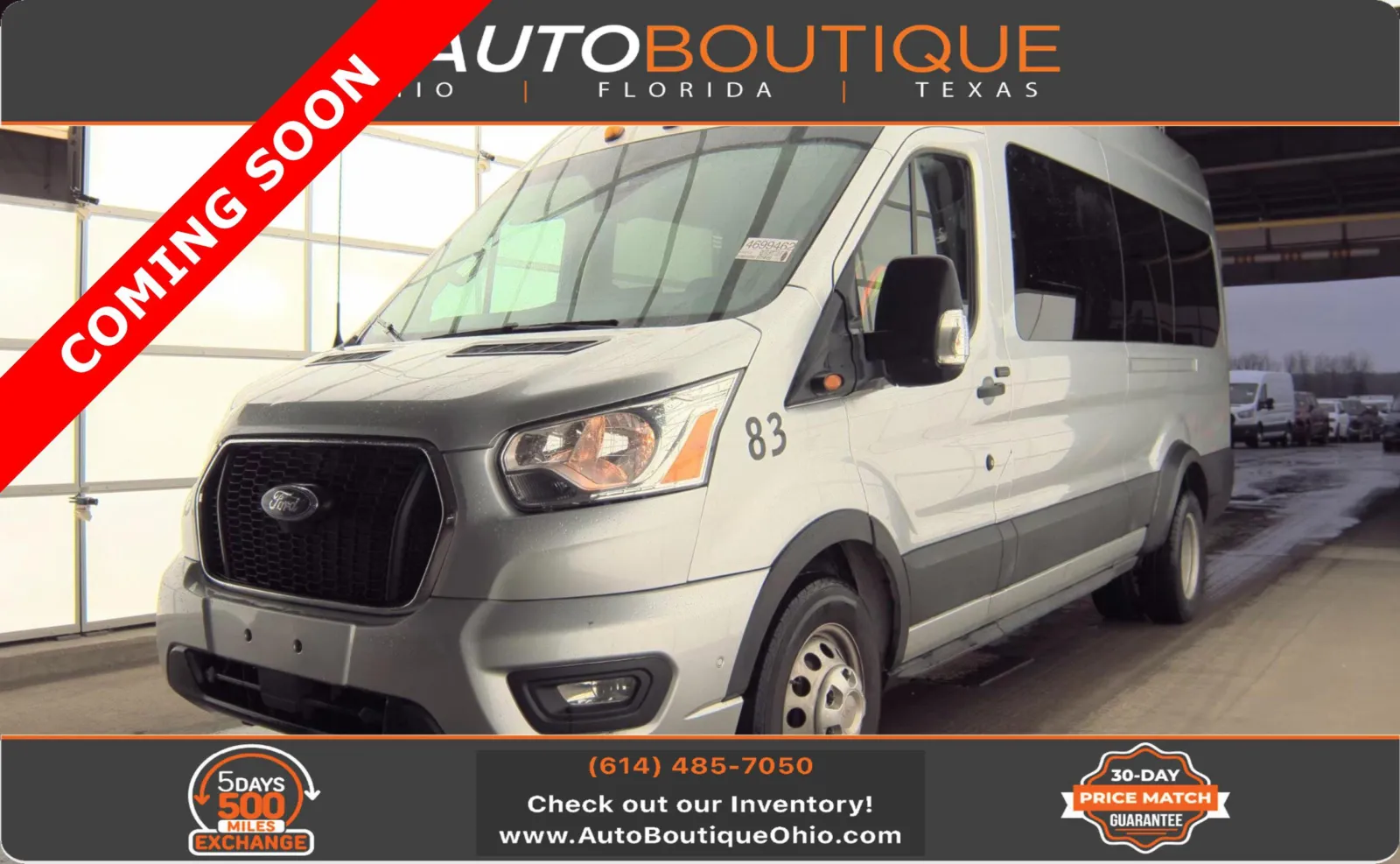 Silver 2022 Ford Transit Passenger Wagon XLT for sale in Columbus, OH